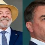 Lula e Flávio Bolsonaro