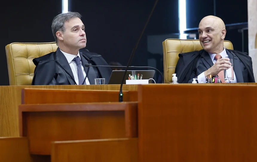 André Mendonça e Alexandre de Moraes